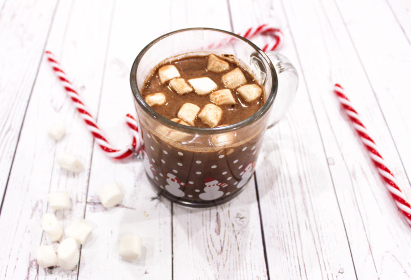 Healthy, Rich Spiced Hot Chocolate (Paleo / Vegan / GF)
