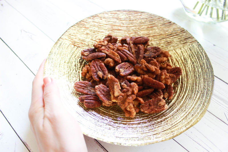 Cinnamon Spiced Roasted Nuts (Paleo/Vegan)