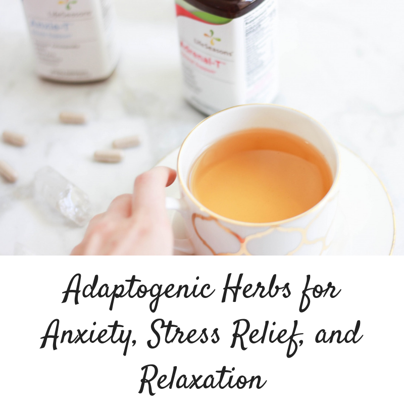 Adaptogenic Herbs for Anxiety, Stress Relief, and Relaxation