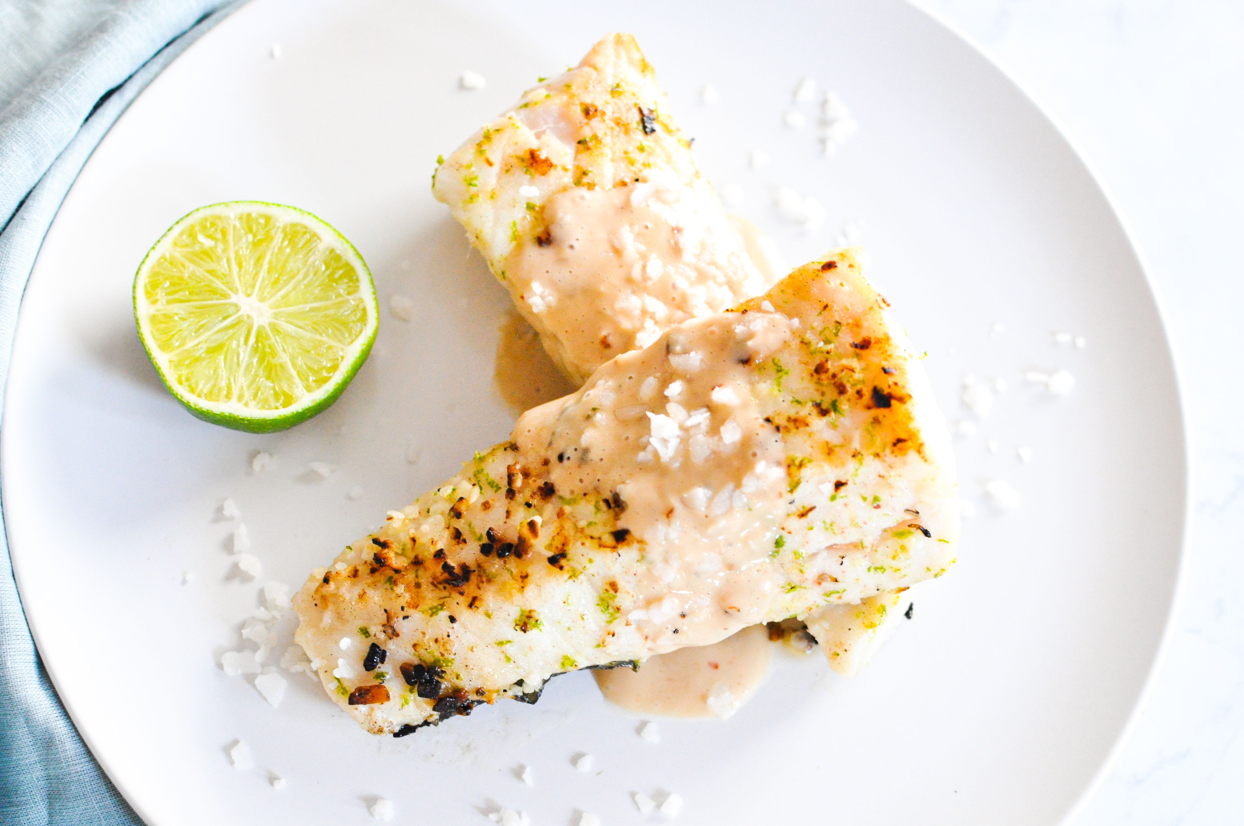 Paleo Grilled Halibut (Become a Member for Access)