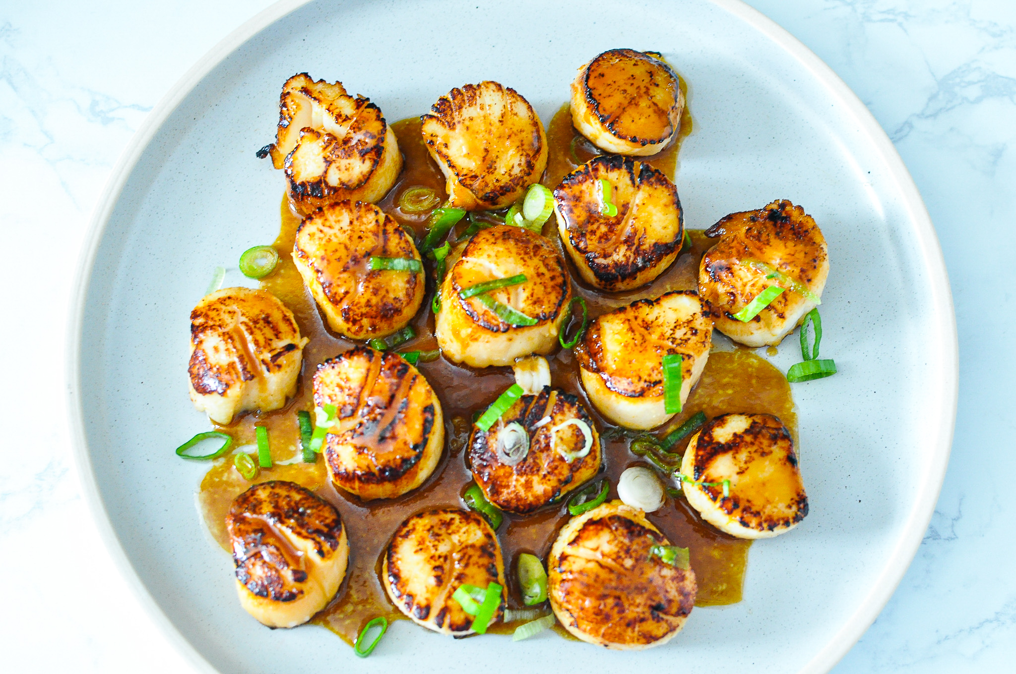 Paleo Orange Glazed Scallops (Become a Member for Access)