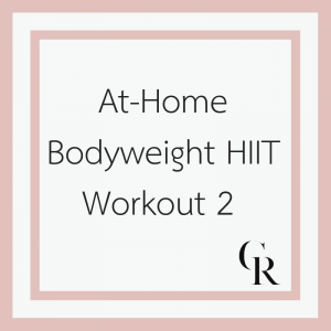 At-Home Bodyweight HIIT Workout 2 (Become a Member for Access)