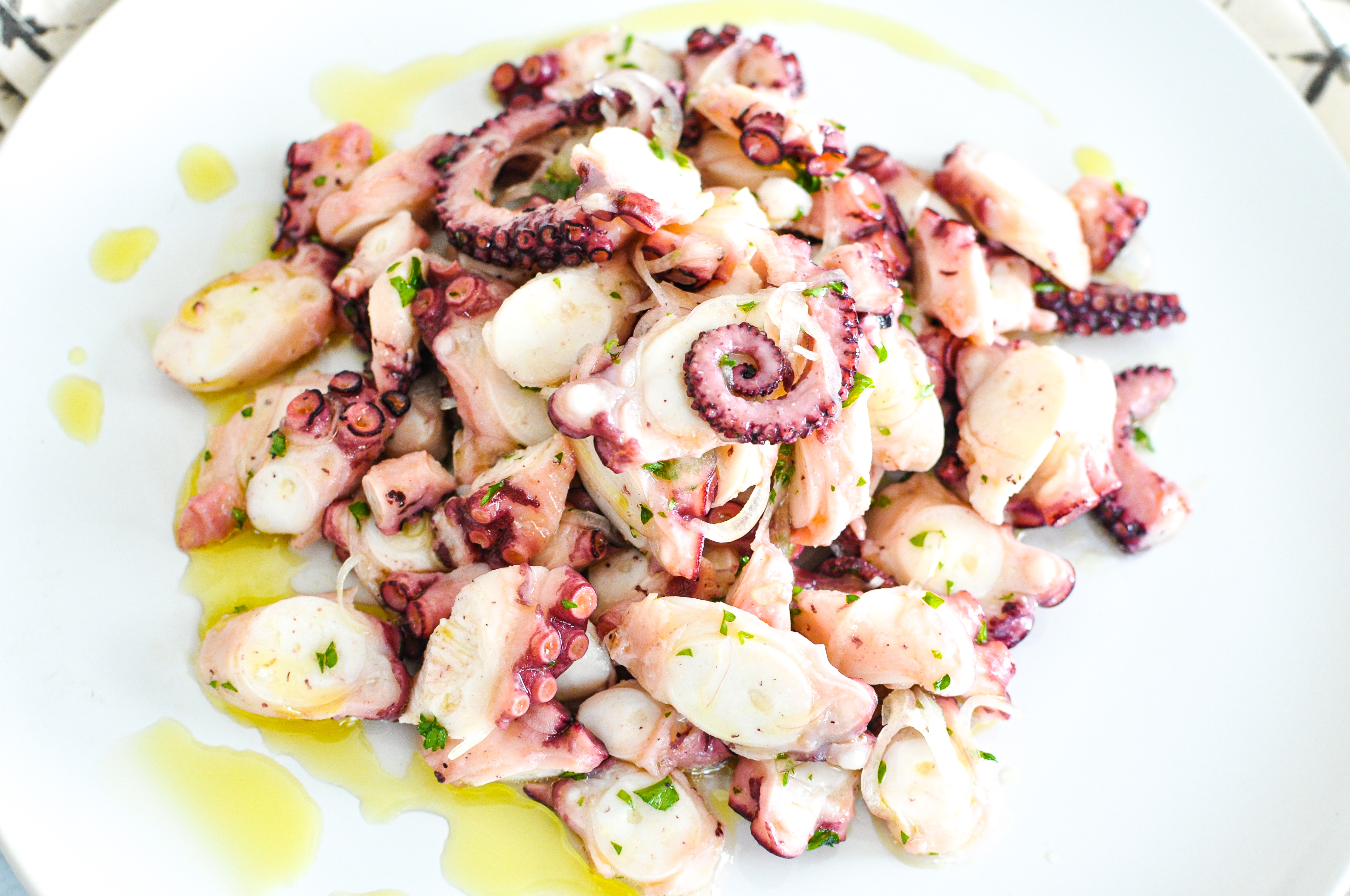 Paleo Grilled Octopus Salad (Become a Member for Access)