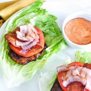 Paleo Grilled Chicken Burger (Become a Member for Access)