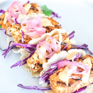 Paleo Grilled Halibut Tacos (Become a Member for Access)