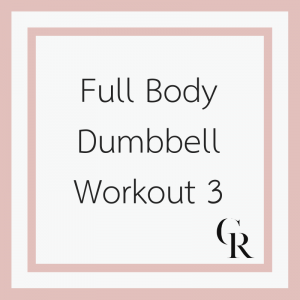 Full Body Dumbbell Workout 3 (Become a Member for Access)
