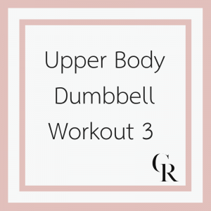 Upper Body Dumbbell Workout 3 (Become a Member for Access)