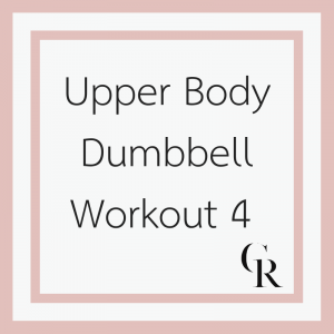Upper Body Dumbbell Workout 4 (Become a Member for Access)