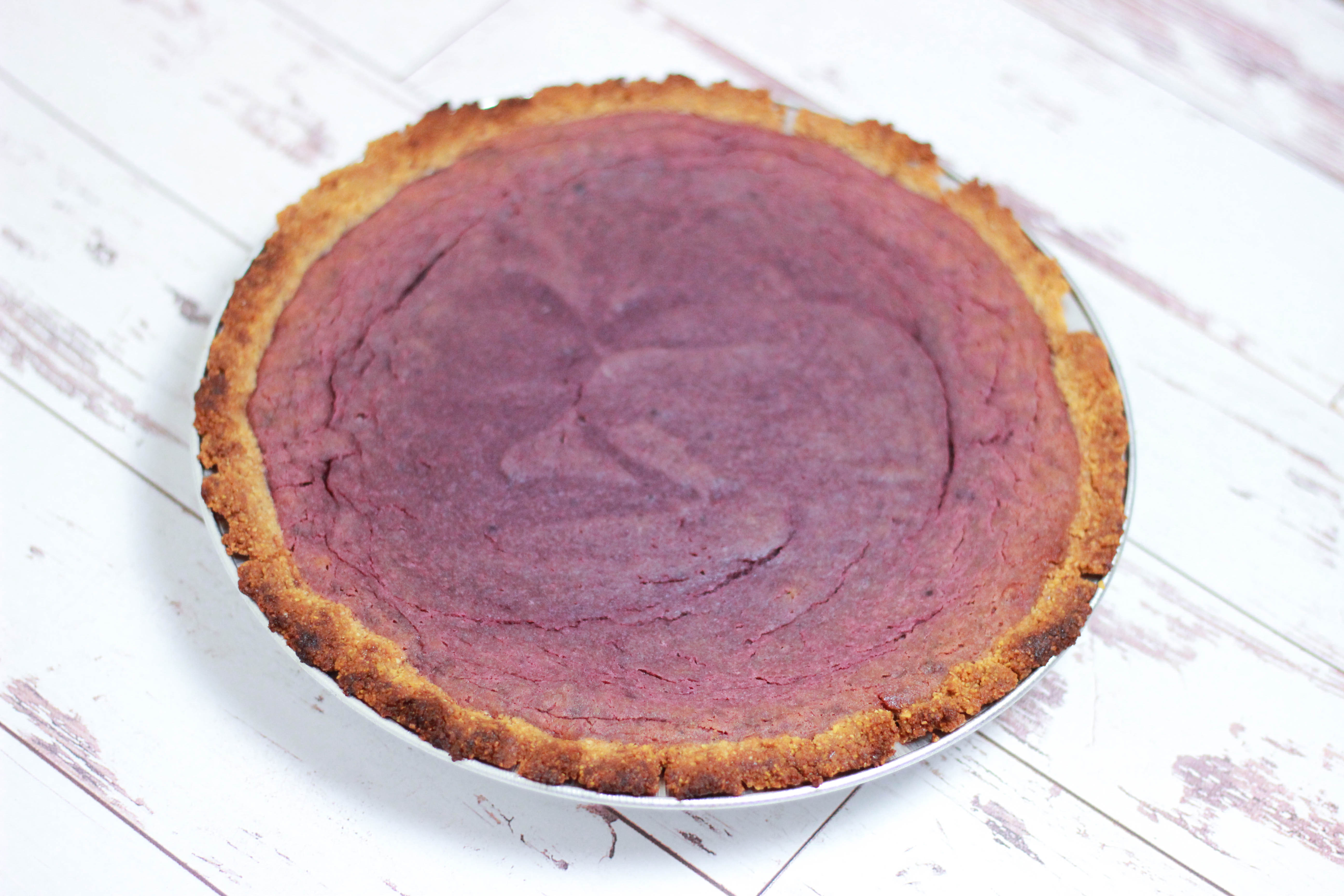 Paleo Purple Sweet Potato Pie
