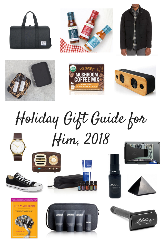 Holiday Gift Guide for Him, 2018