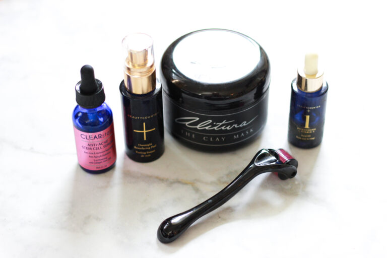 My Nontoxic Skincare Routine for Eliminating Acne Scars & Pigmentation