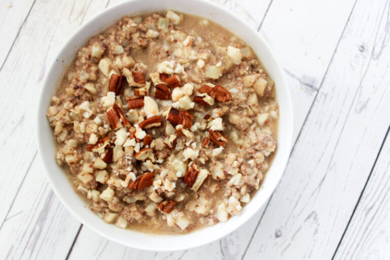 Paleo Cauliflower Fake Oatmeal