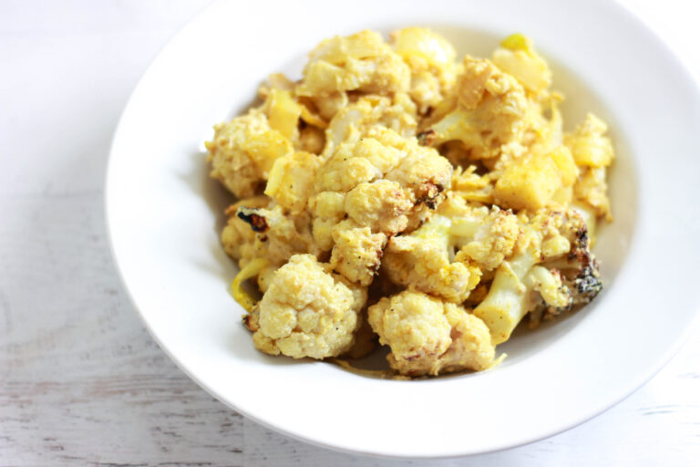 Tahini Cauliflower (Paleo / Vegan)