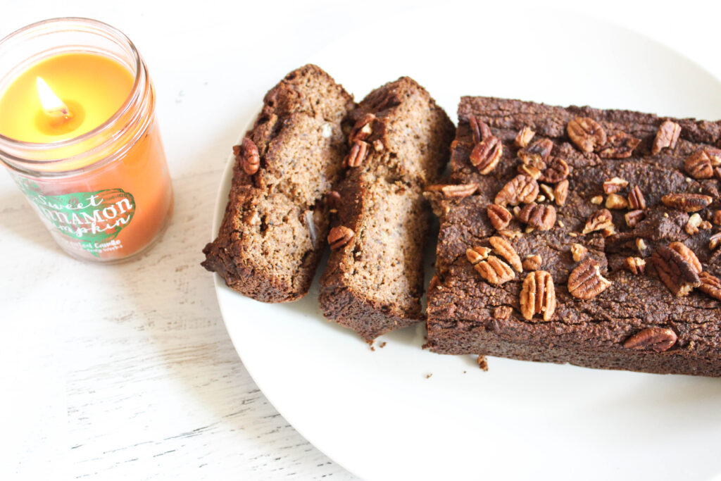 Paleo Chai Banana Pumpkin Bread