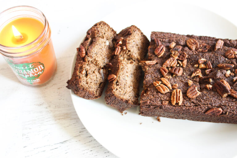 Paleo Chai Banana Pumpkin Bread