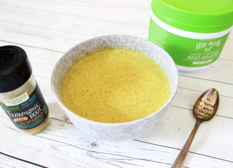 Golden Milk Pudding / Jell-O (Gluten-free / Paleo / AIP-Friendly)
