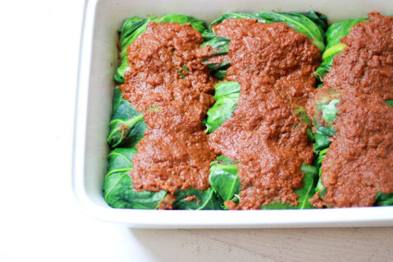 Paleo Chicken and Veggie Enchiladas (Easy Enchilada Sauce & Vegan Sour Cream)