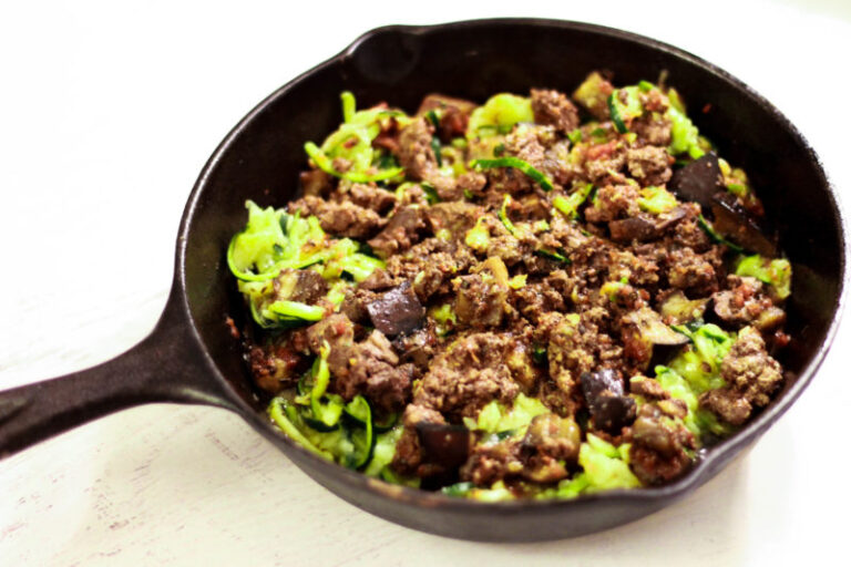 Liver Eggplant Bolognese (Paleo)