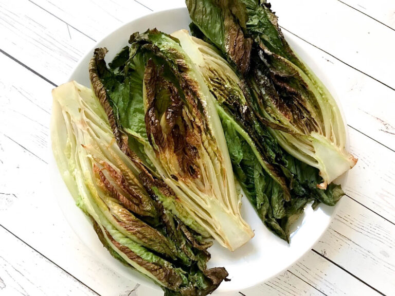 Roasted Romaine (Paleo / Vegan / Whole 30)