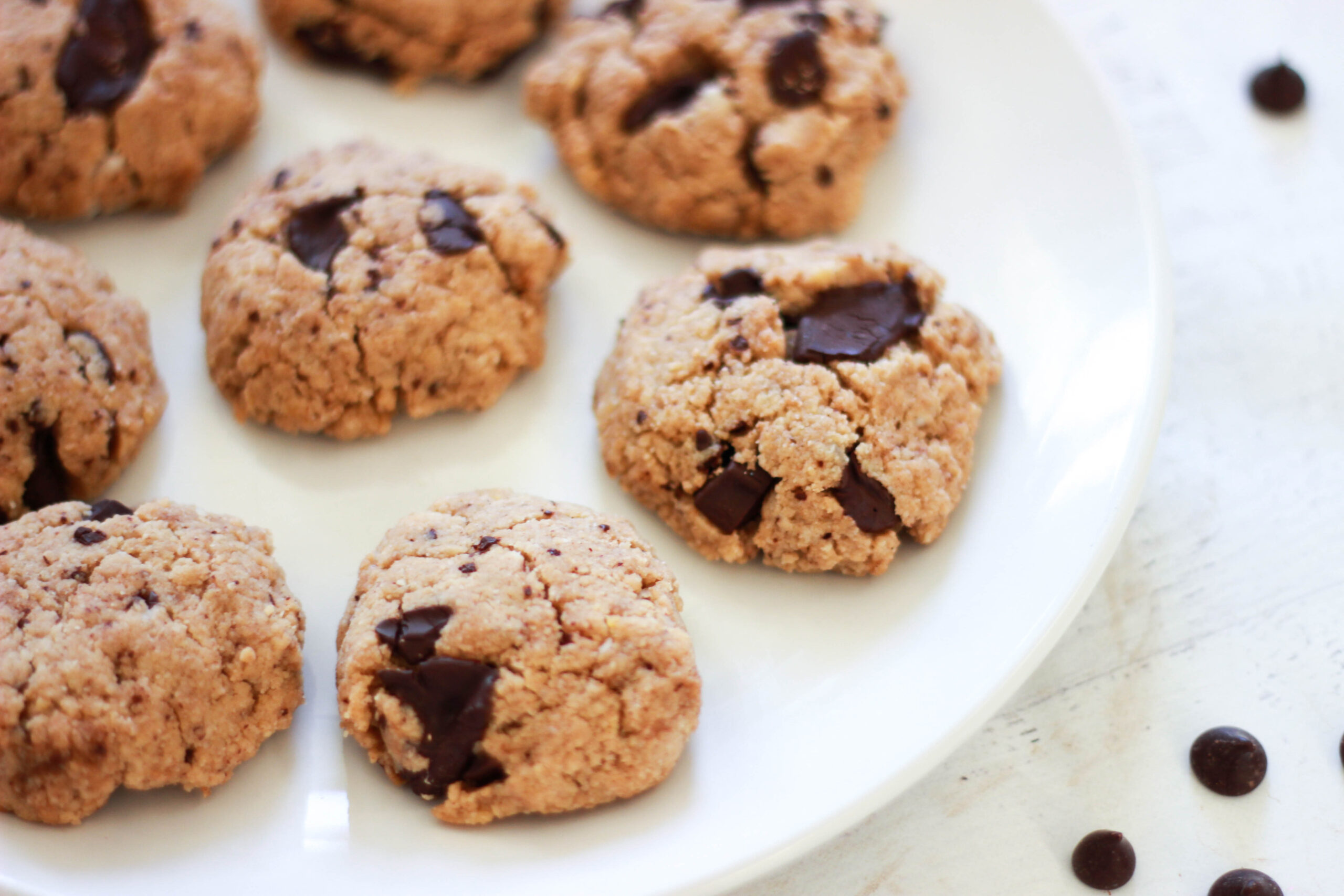 Sugar-Free / Paleo / Keto Chocolate Chip Cookies